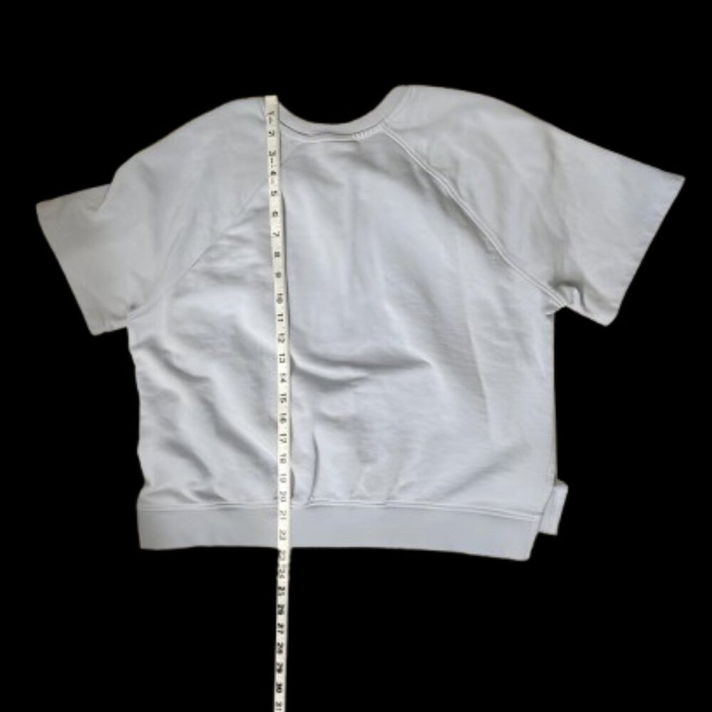 💙  H&M Be Kind It’s All Good Graphic Short Sleeve Sweatshirt – Size L - Picture 9 of 9